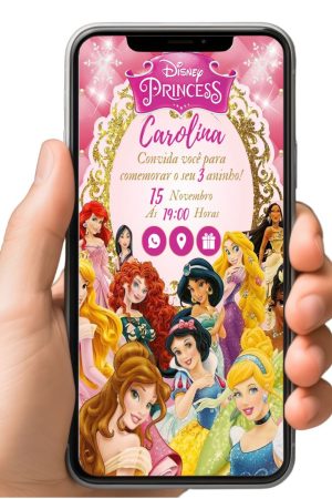 13 - Princesas Disney 3-D
