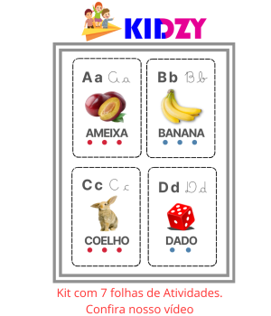 17 - Kidzy - Alfabeto em cards