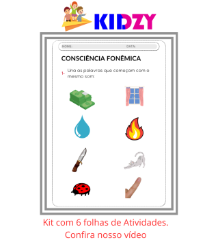 3 - Kidzy - Consciência fonêmica