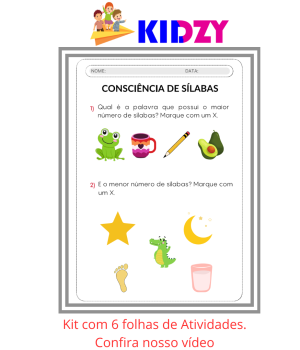 4 - Kidzy - Consciência silábica